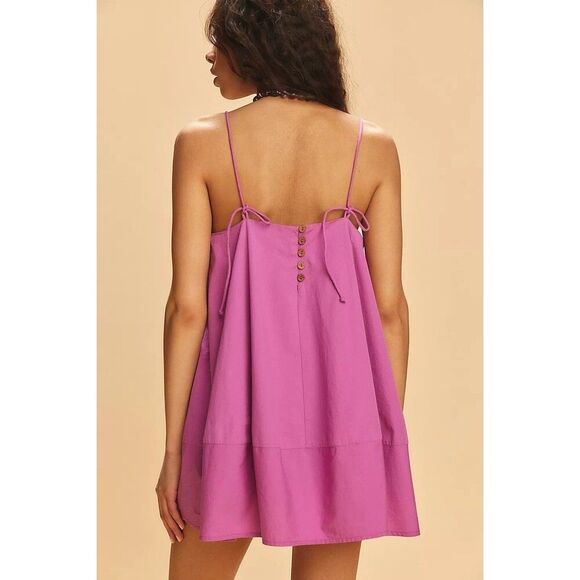 Free people Free-est Struttin' Mini Dress Sleeveless Beach Cotton S New 283131 - Picture 3 of 8